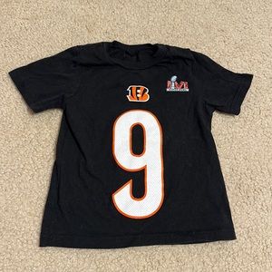 Cincinnati Bengals Super Bowl Burrow Tee size 2T
